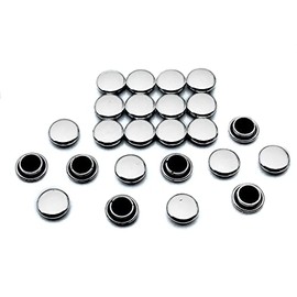 Kleine Silberplanungsbüro - Magnete Für Kühlschrank, Whiteboard, Mitteilungspaket von 24