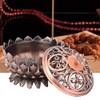 Mini Incense Burner Lotus Bronze, Incense Burner Incense Cone Holder