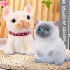 2Pcs Taba Squishy Cat Fidget Toys, Fufu Cat Squishy Stress