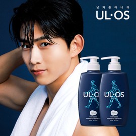 Uros Scalp Shampoo 500ml x 2 / 우르오스 스칼프 샴푸 500ml x 2개