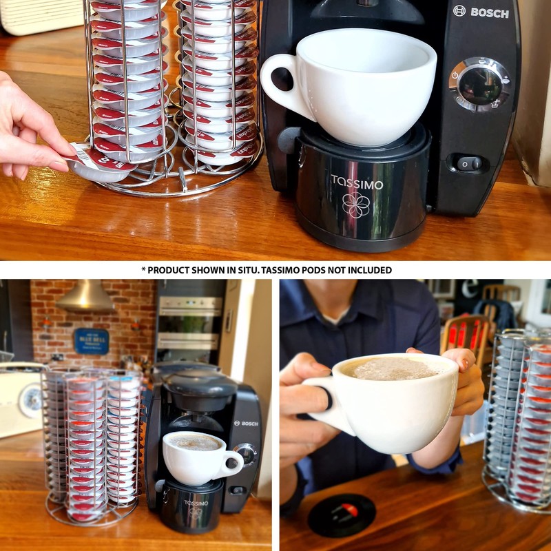 Tassimo Pods Holder - Large Capacity Coffee Pod Holder -