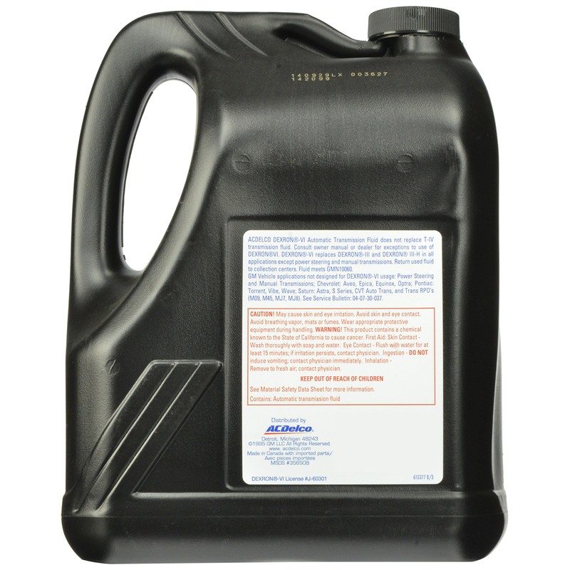 GM Genuine Parts 10-9030 (88861954) Dexron VI Automatic Transmission Fluid