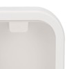 2pcs Hair Tie Organizer Box Multifunctional Transparent Top Hair Accessory
