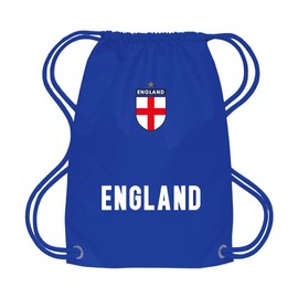 Sportees Retro Kids England Football School Kit Gym Bag Junior English Football Bag England Supporters Bag England Toddler Football Bag - Red