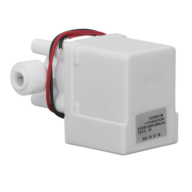 1/4 Inch PE Pipe Electric Solenoid Valve DC 24V Diaphragm