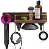 CATOOMUU for Dyson Supersonic Hair Dryer Wall Mount Stand Holder,