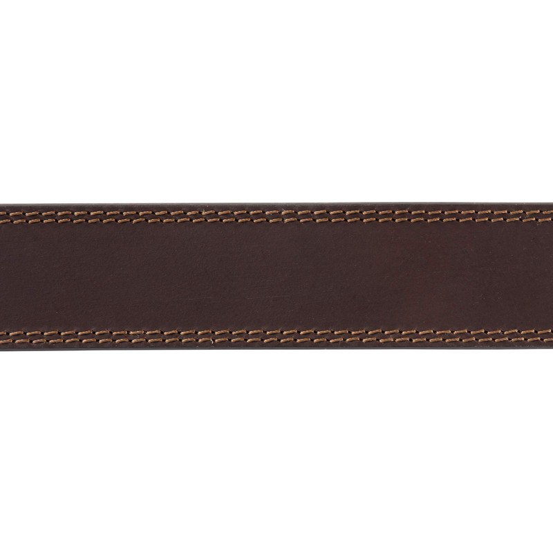 Browning Mens Rugged Belts Leather Slug, Brown, No Camo, 34