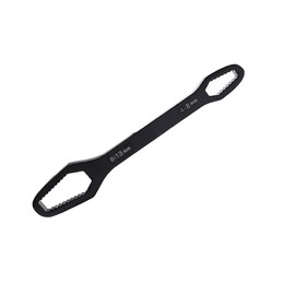 Double End Ring Spanner, Self-Clamping Torx Wrench Multifunctional for 4-13 mm Screws Nuts, Home Repair Tools (15 cm)