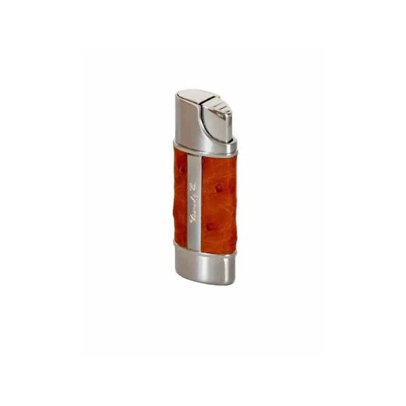 BRIZARD & CO NANO CIGAR LIGHTER INDIAN ROSEWOOD WOOD BROWN
