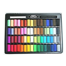 Mungyo Non Toxic Soft Pastels Set of 64 Colors Square Chalk by Mungyo