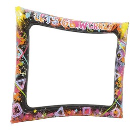 MERRYHAPY Inflatable Photo Booth Frame Large Selfie Prop PVC Photo Frame Perfect for