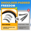JaunniQir Ski Carrier Strap with Padded Shoulder 1Pcs Ski &