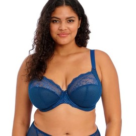 Elomi Women's Charley Stretch Lace Underwire Plunge Bra