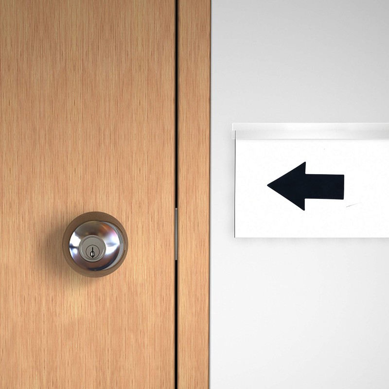 Hybsk Black Arrows Stickers Total 500 Stickers Per Roll (Black)