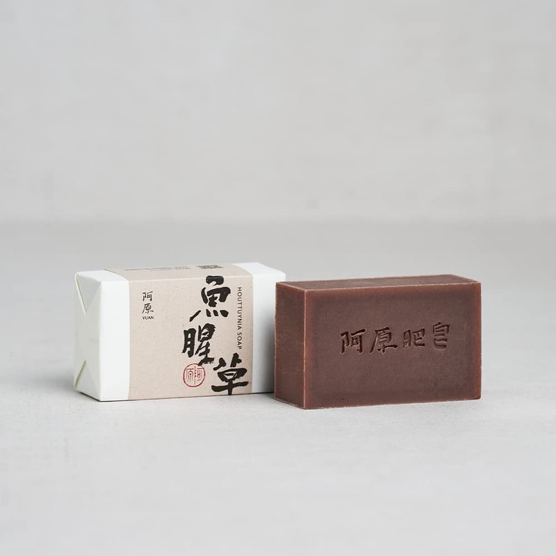 YUAN New Houtdami Soap, Fish Grass 4.1 oz (115 g)
