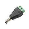 2.1 mm Centre Hole 10mm Shaft Screw terminal plug