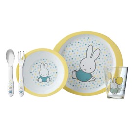 Daisy Rosti Mepal 5 Piece Children Set Miffy Confetti 977478 Yellow