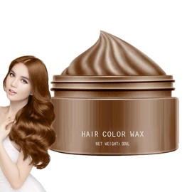 Cera Para Tinte Temporal Para El Cabello - Crema Natural Para Peinar El Cabello, Cera De Color Temporal | Perfecto Para Hombres, Mujeres Y Todas Las Edades, Adecuado Para Amigos, Esteticistas Y Peluqu