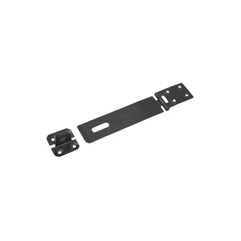 Keypak Heavy Duty Security Hasp and Staple Lock Set, Door