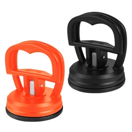 Flintronic Heavy Duty Suction Cup, 2pcs Mini Suction Cup, Car Dent Puller, Mini Suction Cups, Heavy Duty Dent Removal Kit, Vacuum Suction Cups for Screen, Fridge and Tile Sucker Lifters Car