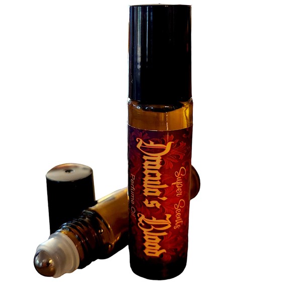 Dracula's Blood Perfume Oil Fragrance Roll On 10ml Strong Unique