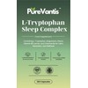 L-Tryptophan Sleep Complex Supplement – 90 Capsules | with Botanicals