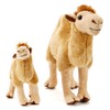 Zappi Co 100% Recycled Bactrian Camel Plush Twin Set (Medium+Small)