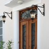 AMAGABELI GARDEN & HOME 2 Pack Hanging Plant Brackets Outdoor
