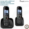 Amplicomms BigTel 1502 Cordless Big Button Phone for Elderly with