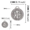 YionZian 90Pcs Mixed Religious Medalla De San Benito Charms St.