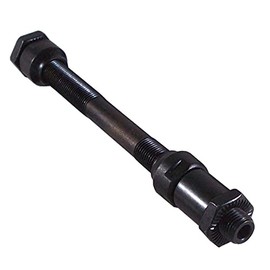 cyclingcolors Rear Axle 10 x 136 mm Bicycle Universal Axle Hollow Hub Rear Wheel Vintage Vintage Vintage Cycling MTB Racing Bike Fixie Single Speed Steel Black