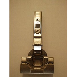 Blum Inc. 71B3590 Blumotion Full Overlay Inserta Cabinet Door Hinges with 110-Degree Opening Angle, Nickel Plated