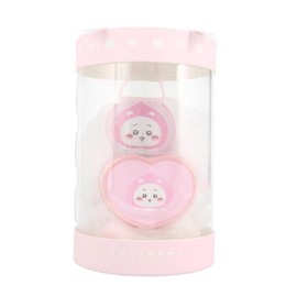 Chiikawa Bath Time Gift Bath Sponge & Bath Fizz Peach Series Bath Bath Salt shobido Original Design Make Me Do Chiikawa Peach Fragrance, 1g / 치이카와 버스 타임 선물 목욕 스폰지 & 바스피즈 복숭아 시리즈 목욕 입욕제 shobido 오리지널 디자인 메이크미도 치이카와  복숭아 향기, 1g