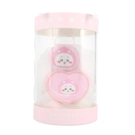 Chiikawa Bath Time Gift Bath Sponge & Bath Fizz Peach Series Bath Bath Salt shobido Original Design Make Me Do Chiikawa Peach Fragrance, 1g / 치이카와 버스 타임 선물 목욕 스폰지 & 바스피즈 복숭아 시리즈 목욕 입욕제 shobido 오리지널 디자인 메이크미도 치이카와  복숭아 향기, 1g