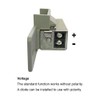 Visionis VIS-EL101-FSA 770lbs Stainless Steel Electric Door Strike Lock for