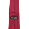 tiemart Solid Color Necktie (Crimson Red)