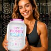 Suplemento Bhp She Fit Women Proteína Sabor Helado Fresa 826g