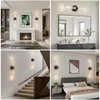Febeleven 15.35in Wall Sconces Set of Two Rechargeable Battery Wall