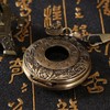TOWDREU Scrying Mirror Natural Black Obsidian Mirror for Divination, Witchcraft,