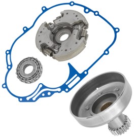 Caltric Clutch Housing Drum One Way Bearing Carrier for Kawasaki Bayou 250 KLF250A 03-11