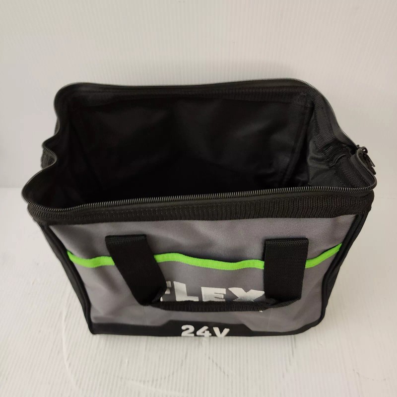 FLEX 24V Brushless Drill/Driver Tool Bag Approximately 12”x 9”x 9”
