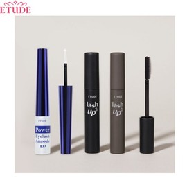 ETUDE Lash Up Comb Mascara + Eyelash Ampoule Set 2items, Mascara:Black