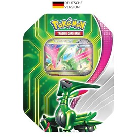 Pokémon - Trading Card Game: Tin-Box Paradoxclash: Iron Leaf EX (1 Holographic Promo Card & 4 Booster Packs)