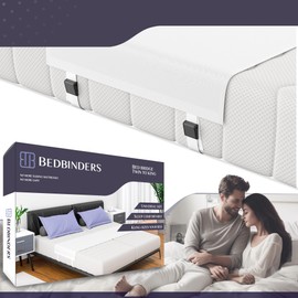 [Bed Bridge Twin to King] Split King Gap Filler For Adjustable Bed - Mattress connector replaces a Mattress Gap filler and Better Bedder Band. Twin to King Bed Converter Kit to Join two Twin Beds