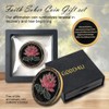 Sobriety Coin Gift Set with Display Stand - AA Medallion