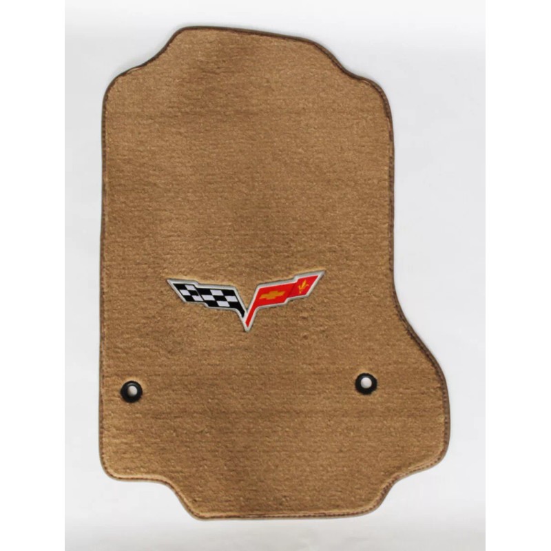 AFM NEW! Tan FLOOR MATS 2005 - 2007 Corvette With