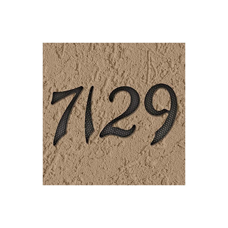 Die Cast Aluminum House Number, 3-1/2" #9
