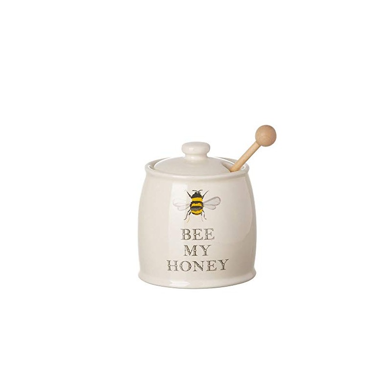 Majestic Bee Honey Pot & Dipper