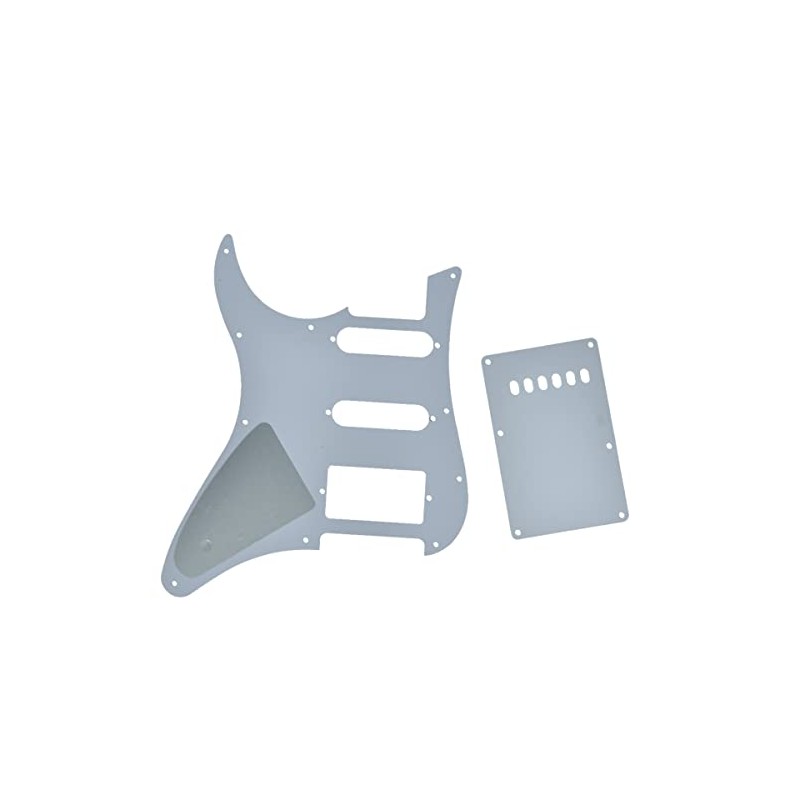 Dopro White HSS Pickguard and Tremolo Tremolo Cover for Yamaha