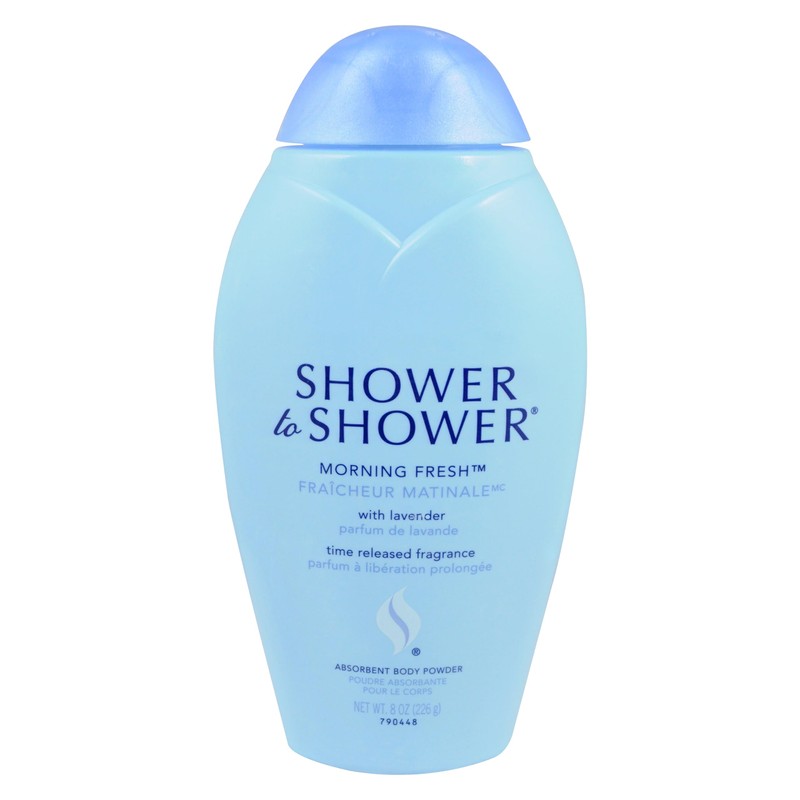 Shower to Shower Morning Fresh Body Powder with Lavender for